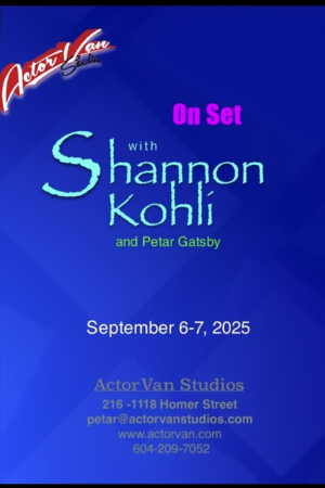 The ON SET workshop with Shannon Kohli