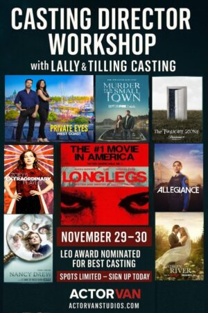 The Casting Director Workshop with Errin Lally & Annalese Tilling - IN PERSON